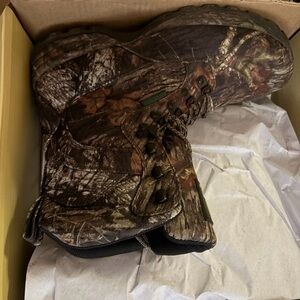 Men’s mossy oak tamarack Camouflage Hunting Boots